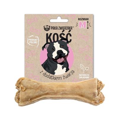 PAKA ZWIERZAKA Bone with tripe additive M 12 cm - traktatie voor hond - 55g