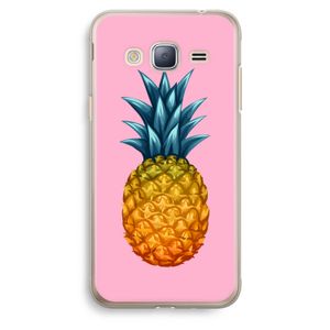 Grote ananas: Samsung Galaxy J3 (2016) Transparant Hoesje
