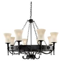 Searchlight Kasteel hanglampCartwheel Ø 88cm - 0818-8BK