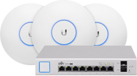 Ubiquiti zakelijk netwerk startpakket - snelle verbinding (zonder router)