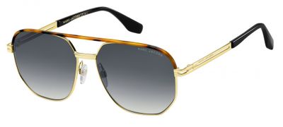 Marc Jacobs zonnebril 469/S heren cat.3 piloot staal goud/grijs Marc Jacobs zonnebril 469/S heren cat.3 piloot staal goud/grijs
