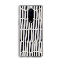 Moroccan stripes: OnePlus 8 Transparant Hoesje