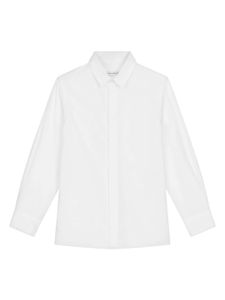 Dolce & Gabbana Kids long-sleeve cotton shirt - Blanc