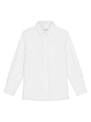 Dolce & Gabbana Kids chemise à col classique - Blanc