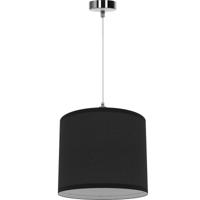 Stijlvolle LED Hanglamp E27 - Mat Zwart - Kunststof - Modern Design