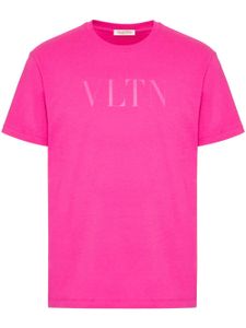 Valentino Garavani t-shirt à logo imprimé - Rose