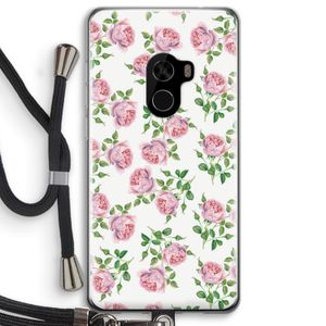 Kleine roosjes: Xiaomi Mi Mix 2 Transparant Hoesje met koord