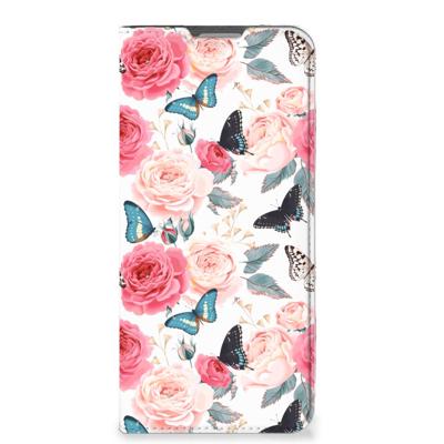 OPPO Reno8 Lite Smart Cover Butterfly Roses