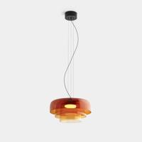 Glazen Plafondlamp Met Historische Charme en Moderne Functionaliteit