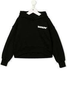 Barrow kids hoodie crop à logo - Noir