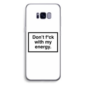 My energy: Samsung Galaxy S8 Plus Transparant Hoesje