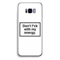 My energy: Samsung Galaxy S8 Plus Transparant Hoesje