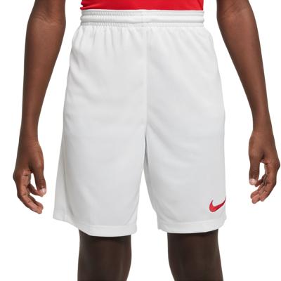 Nike Dri-FIT Park III Voetbalbroekje Kids Wit Rood