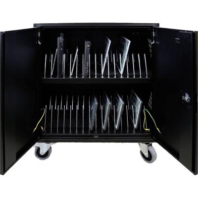 Leba Innovation NoteCart Flex Extended 32 Laad- en managementsysteem Wagen Laptops, Chromebooks, Tablets, iPads