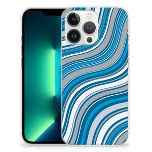 iPhone 13 Pro Max TPU bumper Waves Blue