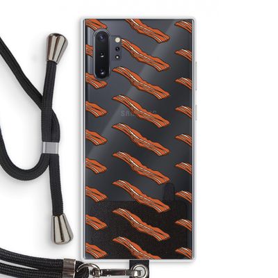 Bacon to my eggs #2: Samsung Galaxy Note 10 Plus Transparant Hoesje met koord