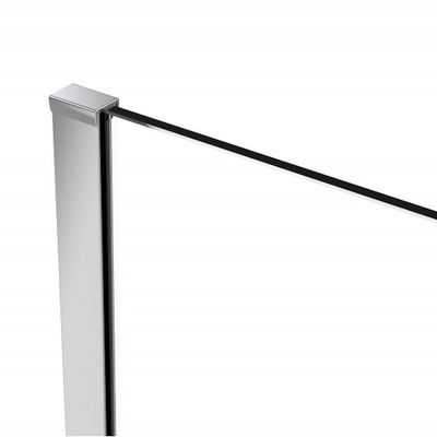 Muurprofiel Van Rijn 3.2-1.5x200 cm Chroom