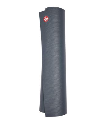 Manduka PRO Yogamat PVC Grijs 6 mm - Thunder - 180 x 66 cm