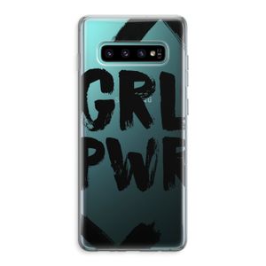 Girl Power #2: Samsung Galaxy S10 Plus Transparant Hoesje