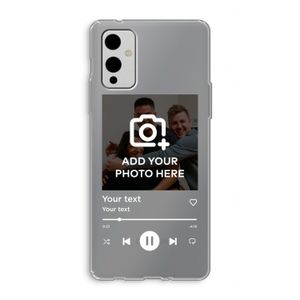 Music Player: OnePlus 9 Transparant Hoesje