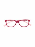 Lacoste Kids lunettes de vue à monture rectangulaire - Rouge