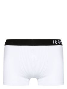 DSQUARED2 chaussettes Icon en coton mélangé - Blanc