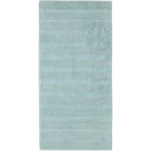 Cawö Cawö Noblesse 2 Uni Handdoek Seegrün 50x100