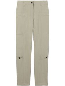 Proenza Schouler White Label pantalon fuselé à détail de poche - Gris