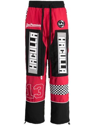 Haculla pantalon de jogging Super Premium Racer à logo imprimé - Rouge