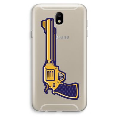 Pew Pew Pew: Samsung Galaxy J7 (2017) Transparant Hoesje