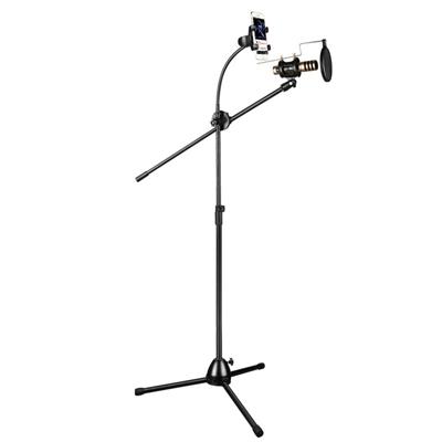 RODD NB-108 Karaoke microfoon statief Scissor Arm staan telefoonhouder voor de opname van de Studio Live uitzending Live Show KTV enz.