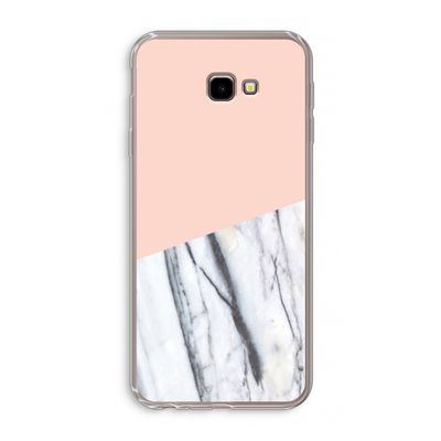 A touch of peach: Samsung Galaxy J4 Plus Transparant Hoesje
