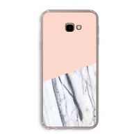 A touch of peach: Samsung Galaxy J4 Plus Transparant Hoesje