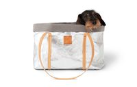 2.8 Design for dogs 2.8 design for dogs Annie Pet Carrier Silver Cotton - thumbnail