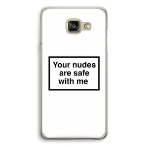 Safe with me: Samsung Galaxy A5 (2016) Transparant Hoesje