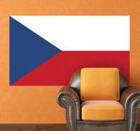 Sticker vlag Tsjechië