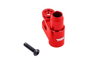 Traxxas - Servo horn, steering, 6061-T6 aluminum (red-anodized) (TRX-7747-RED)