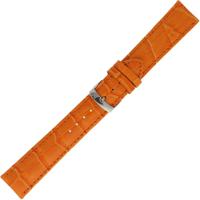 Morellato Horlogebandje Samba Alligator Oranje 20mm Morellato Horlogebandje Samba Alligator Oranje 20mm