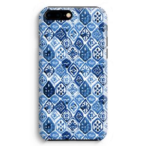 Blauw motief: iPhone 8 Plus Volledig Geprint Hoesje