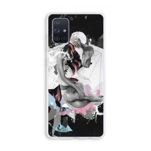 Camouflage de sommeil: Galaxy A71 Transparant Hoesje