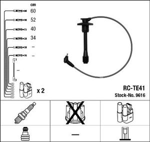 Bougiekabelset RCTE41
