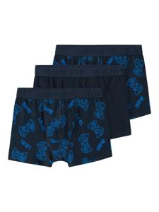 Name It Name It Kinder Boxershorts Jongens NKMBOXER Gameprint 3-Pack Donkerblauw