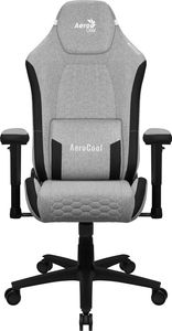 Aerocool CROWN AeroWeave Universele gamestoel Gecapitonneerde zitting Grijs