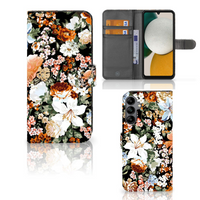 Hoesje voor Samsung Galaxy A34 Dark Flowers - thumbnail