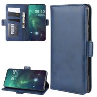 Portemonnee staan leer mobiele telefoon geval voor NOKIA 6.2 met portemonnee & houder & kaartsleuven (donkerblauw) Portemonnee staan leer mobiele telefoon geval voor NOKIA 6.2 met portemonnee & houder & kaartsleuven (donkerblauw)