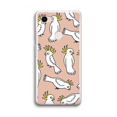 Papegaai: Google Pixel 3 Transparant Hoesje