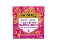 Twinings Ayurveda vlierbloesem framboos hibiscus 20 Zakjes