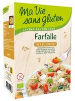 Farfalle volkoren rijst bio 250 Gram