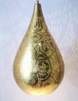 Hanglamp Ameera goud druppel