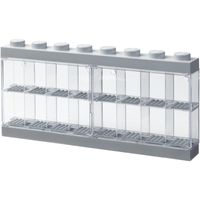LEGO Minifiguren Display Case 16 grijs Opbergdoos LEGO Minifiguren Display Case 16 grijs Opbergdoos